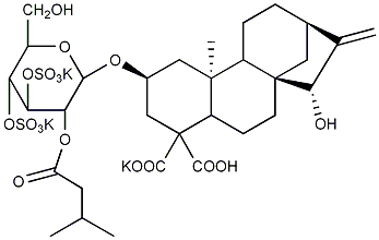 羧基蒼術(shù)苷三鉀鹽 CAS：77228-71-8 中藥對照品 標(biāo)準(zhǔn)品