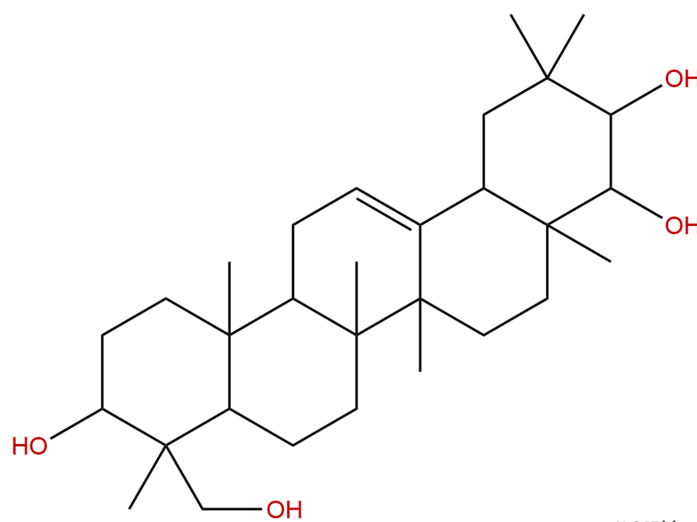 大豆皂醇A CAS：508-01-0 中藥對(duì)照品 標(biāo)準(zhǔn)品