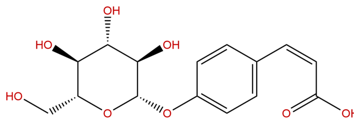  香豆酸-4-葡萄糖苷 CAS：117405-48-8 中藥對照品標準品
