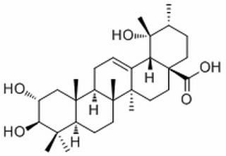 委陵菜酸 CAS：13850-16-3 中藥對照品標準品