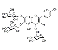 6-羥基山奈酚-3,6,7-三-O-葡萄糖苷 中藥對照品 標準品