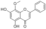漢黃芩素 CAS：632-85-9 中藥對照品 標(biāo)準(zhǔn)品