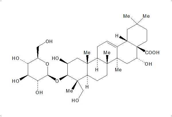 遠(yuǎn)志酸-3-O-β-D-吡喃葡萄糖苷 CAS：121368-52-3 中藥對(duì)照品