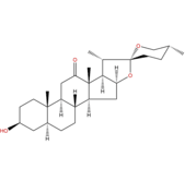 海柯皂苷元 CAS：467-55-0 中藥對(duì)照品 標(biāo)準(zhǔn)品