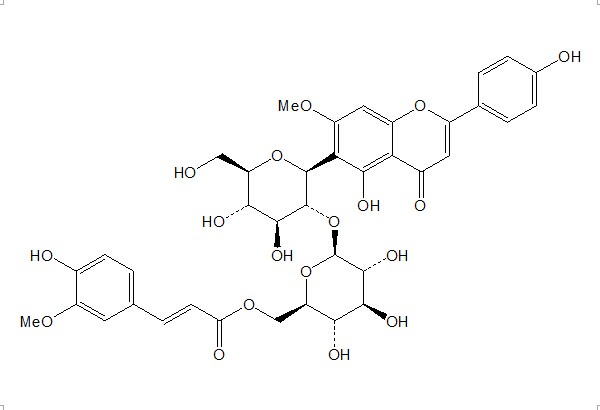 6'''-阿魏酰斯皮諾素 CAS:77690-92-7 中藥對照品標準品