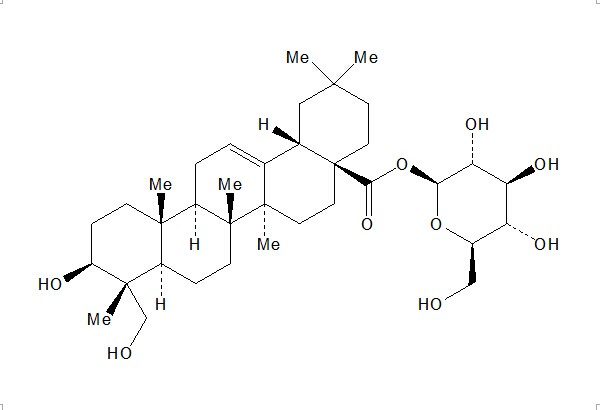 常春藤皂苷元-28-O-β-D-葡萄糖酯苷 中藥對照品 標(biāo)準(zhǔn)品