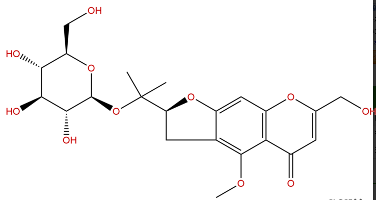 升麻素-4'-O-β-D-吡喃葡萄糖苷 CAS：1632110-81-6 中藥對照品