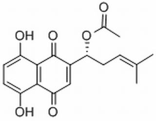 乙酰紫草素 CAS：24502-78-1 中藥對照品標準品