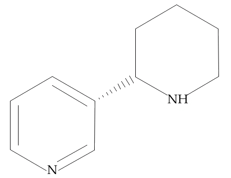 (-)-假木賊堿；新煙 CAS:494-52-0 中藥對照品標(biāo)準(zhǔn)品