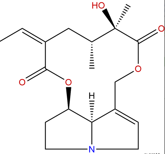 千里光堿 CAS：130-01-8 中藥對(duì)照品標(biāo)準(zhǔn)品