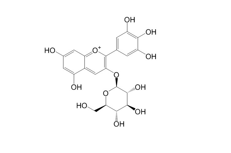 飛燕草素-3-O-葡萄糖苷 CAS: 50986-17-9 中藥對照品標準品