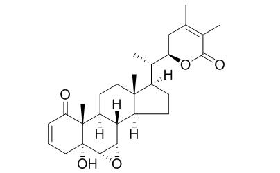 醉茄內(nèi)酯B CAS號：56973-41-2 對照品 標(biāo)準(zhǔn)品