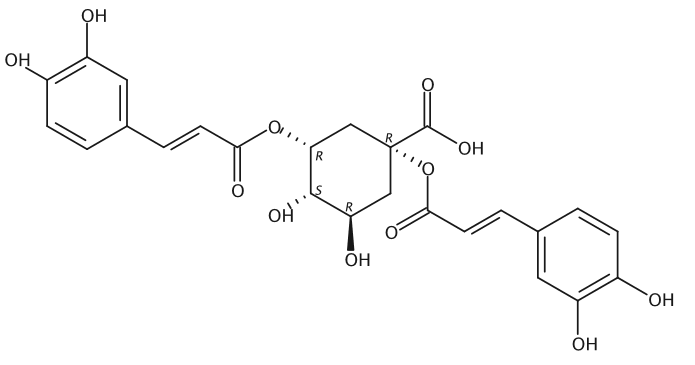 1,3-二咖啡酰奎寧酸 CAS：30964-13-7 中藥對照品 標(biāo)準(zhǔn)品