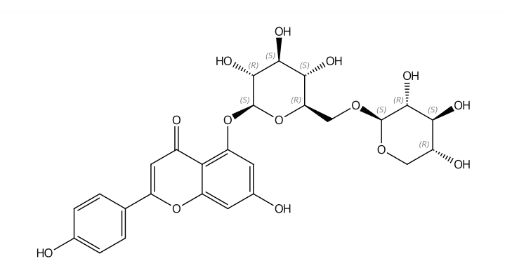 芹菜素-5-O-茜黃苷 | CAS No.2382681-38-9