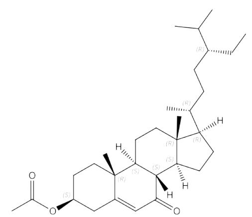 3-乙?；?7-羰基-β-谷甾醇 | CAS No.18376-53-9