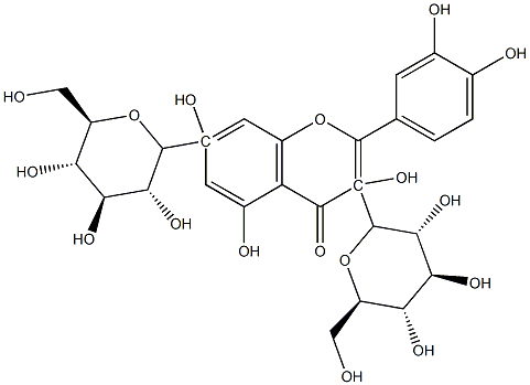 槲皮素-3,7-O-二葡萄糖苷 CAS | No.6892-74-6