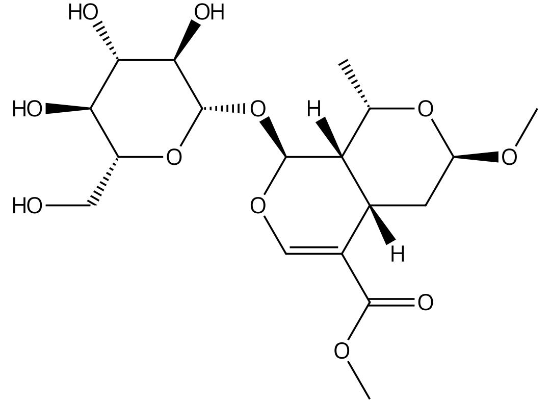 7β-O-甲基莫諾苷丨CAS No.119943-46-3