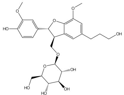 二氫去氫雙松柏醇-9-O-β-D-吡喃葡葡糖苷丨CAS No.421546-95-4