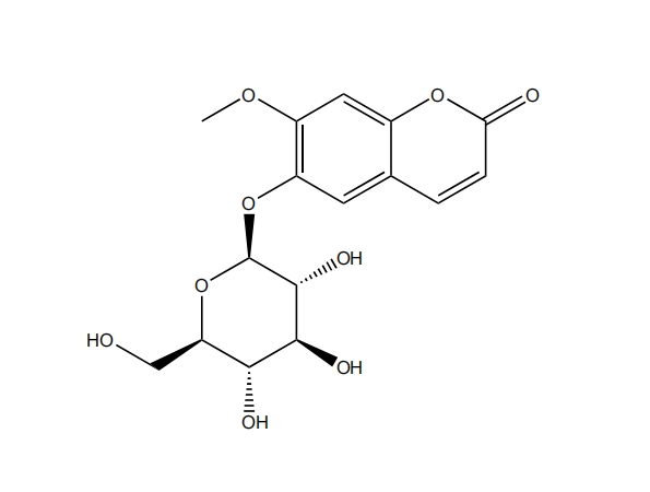 6-甲氧基香豆素-7-0-beta-D-吡喃葡萄糖苷 | CAS No.20186-29-2