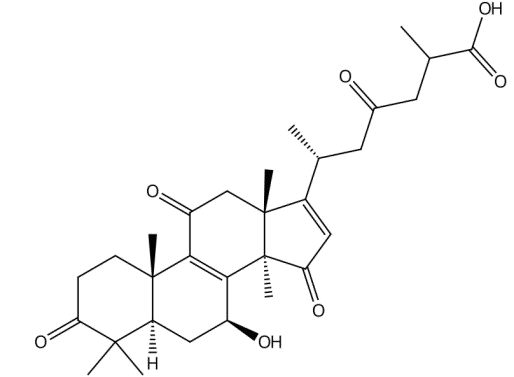 16,17-二去氫靈芝酸D | cas No.1427189-02-3