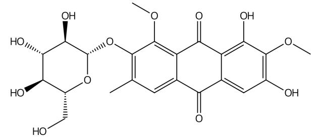 橙黃決明素-2-O-β-D-葡萄糖苷 | CAS No.439086-30-3