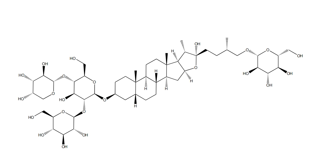 (25R)-4'-木糖基新知母皂苷B2 | CAS No.84800-14-6